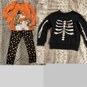 Girls 4t Halloween outfits nwt